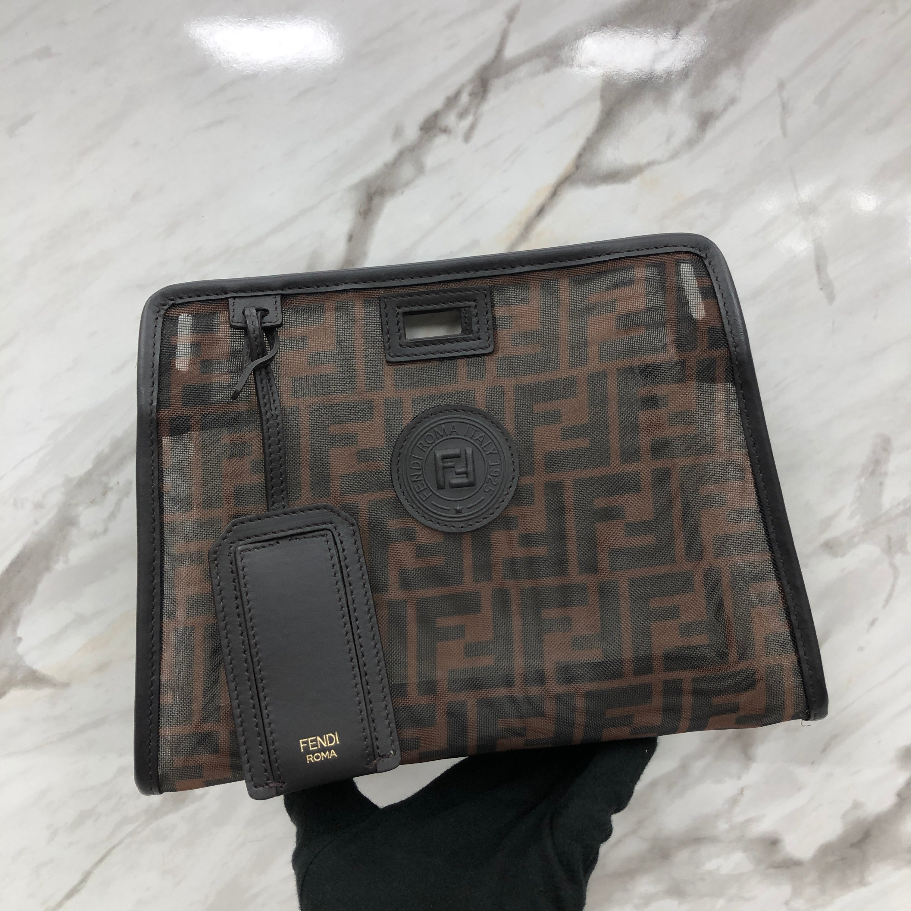 FENDI 7AR717 MINI PEEKABOO DEFENDER BAG COVER