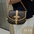 Samur BB Brown Monogram Coated Canvas RFID