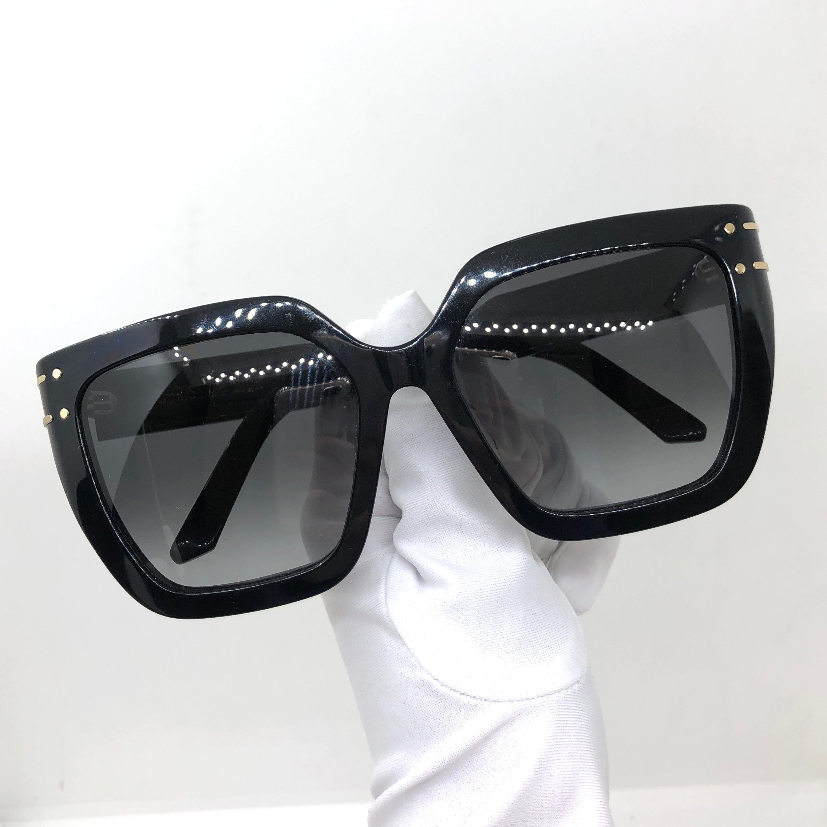 DIOR BLACK SIGNATURE S10F FRAME GLASSES / SUNGLASSES