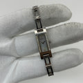 GUCCI WHITE DIAL 3900L DIAMOND MOTHER OF PEARL QUARTZ  MOVING WATCH ONLY